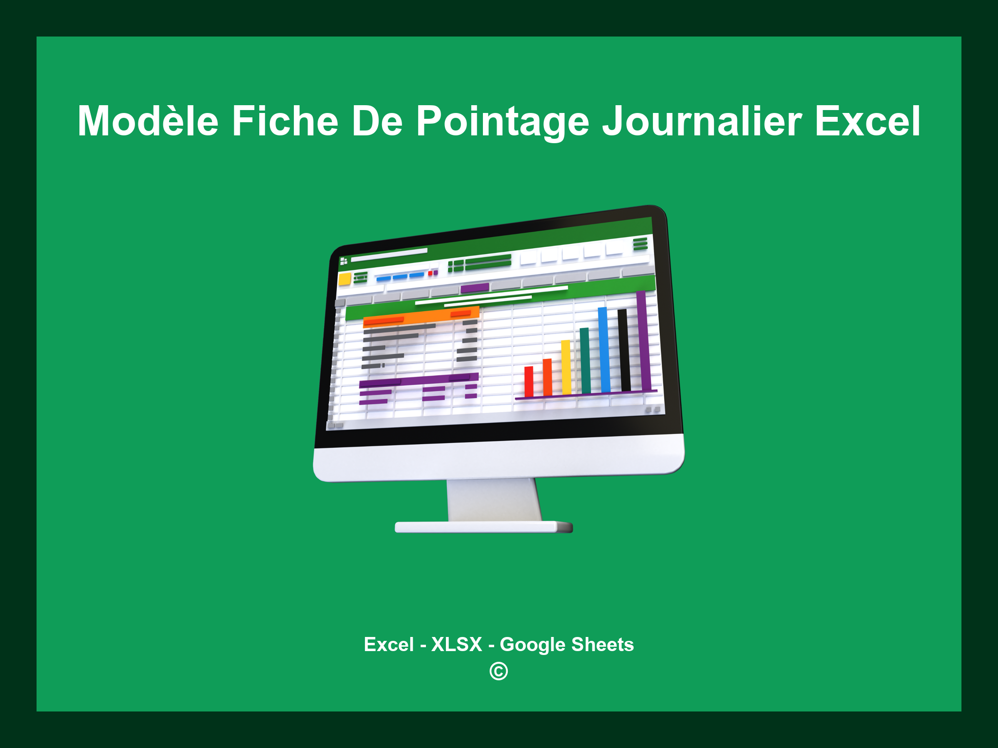 Modèle Fiche De Pointage Journalier Excel