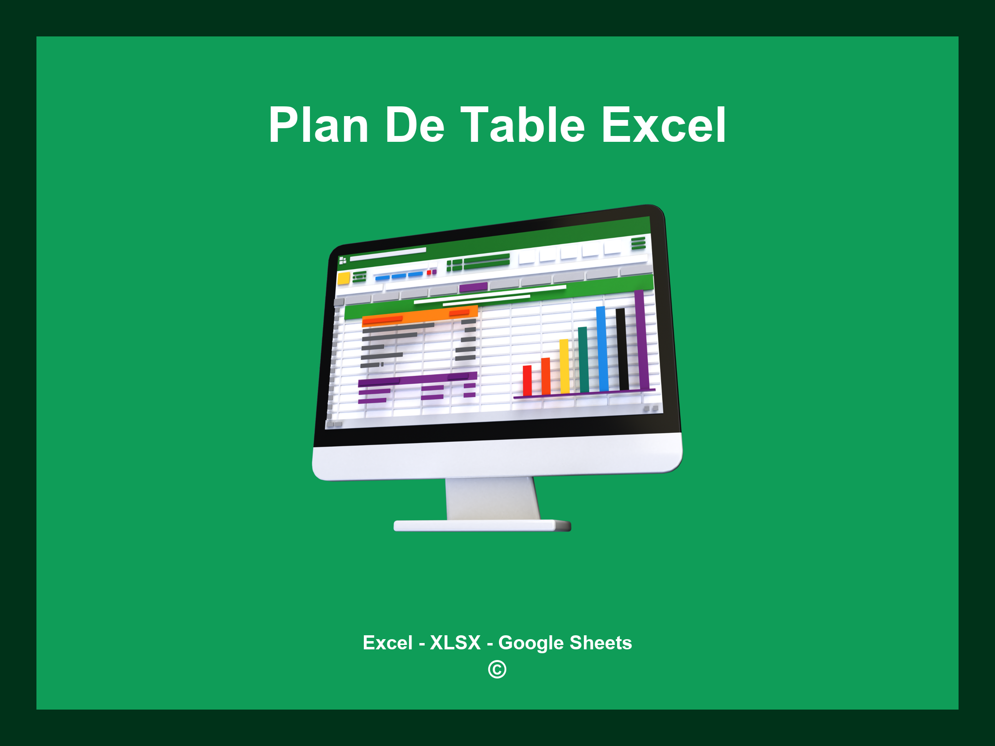 Plan De Table Excel